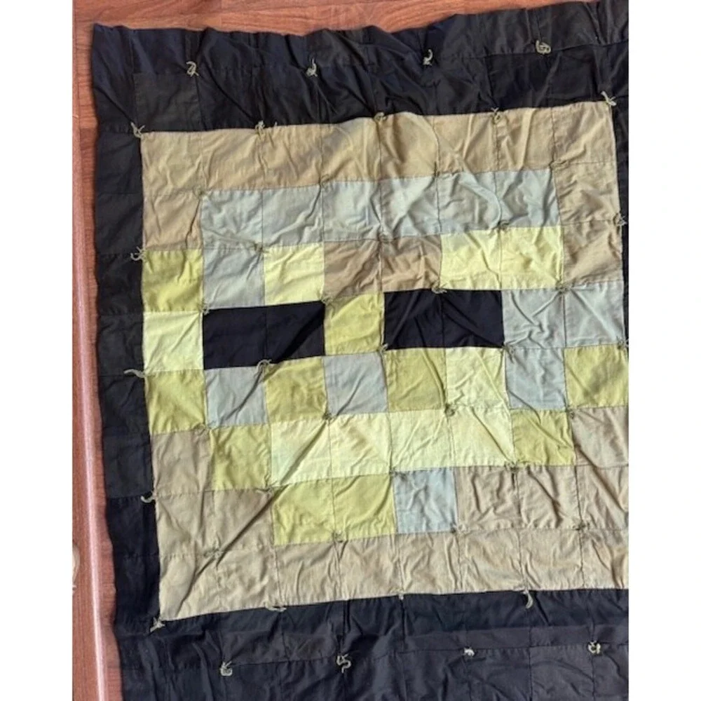 Mine Craft Chicken‎ Zombie Cow Pickaxe Knotted Quilt Custom 60